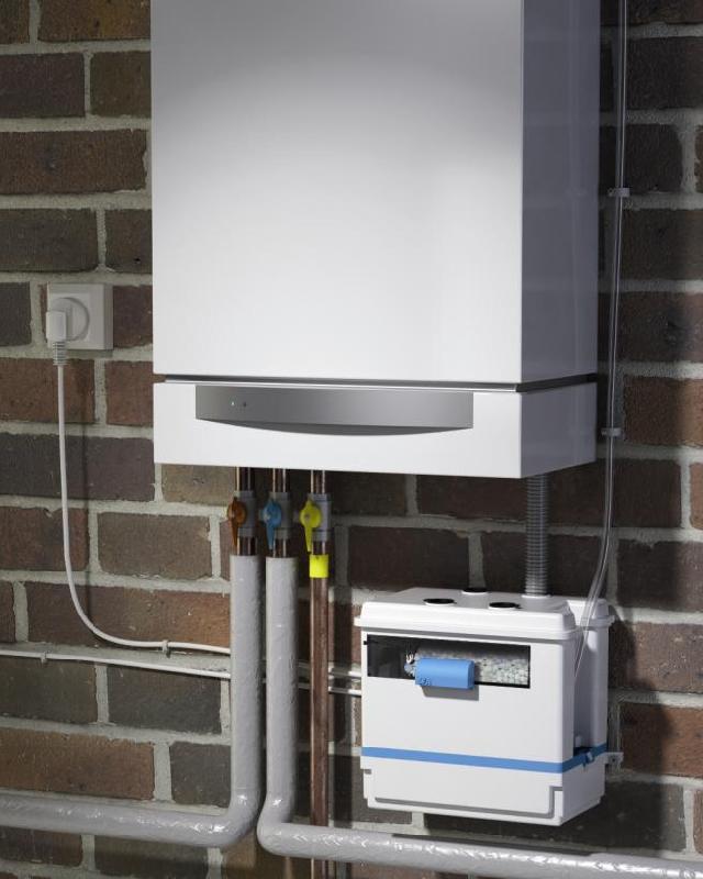 Sanibroyeur voor de verwarming en airco