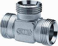 Draadfitting met 3 aansluitingen