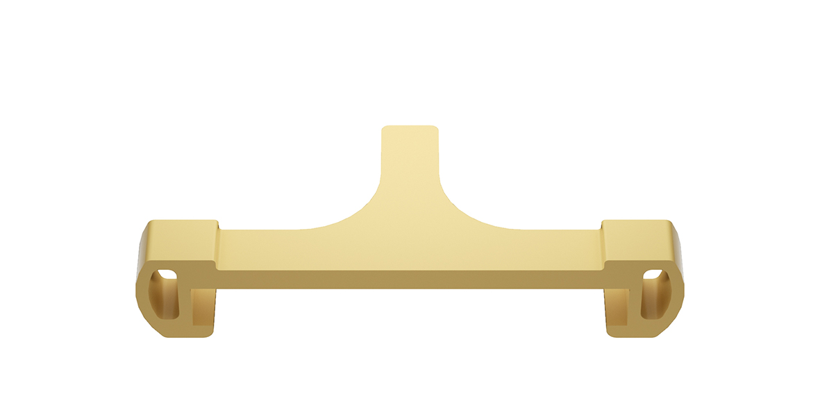 Italy Sanitair Afstandhouder voor tegelroosters kunststof geborsteld messing