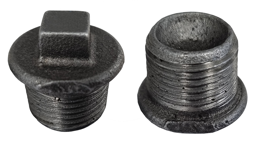 Italy Sanitair 290 Malleable Plug 12zwart