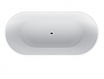 Riho Bilbao Bad solid surface vrijstaand ligbad 150x75cm mat wit B119001105