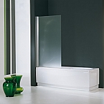 Novellini Aurora 1 badklapwand 1-delig 85x150cm matchr/helder AURORAN1851B