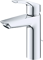 Grohe Eurosmart M-size wastafelmengkraan met kettinghouder chroom 2339430E