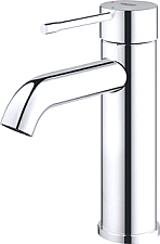 Grohe Essence S-size Ecojoy wastafelmengkraan S-size met vaste uitloop push-open waste chroom 24179001
