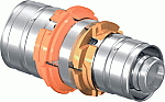 Uponor Fitting met 2 aansluitingen S-Press 1015172