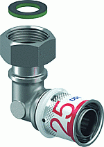 Uponor Fitting met 2 aansluitingen S-Press PLUS 1070614
