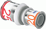 Uponor Fitting met 2 aansluitingen S-Press PLUS 1039939