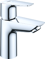 Grohe Bauedge s-size wastafelmengkraan es gladde body c2c chroom 24193001