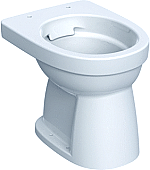 Geberit 300 Basic Rimfree staand closet 96 AO vlakspoel wit 501981001