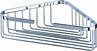 Geesa Basket fles- en sponshouder hoekmodel chroom 91170 