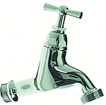 VSH beluchterkraan m. kruk z. wartel 1/2x3/4" chroom 0500412 