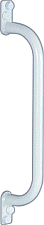 Handicare Linido kozijnbeugel 45cm wit LI2619045102 