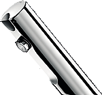 Delabie Elektronische wastafelkraan Tempomatic chroom 440106