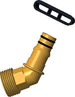 VBW Uitloop sanitairkranen UPCON0141