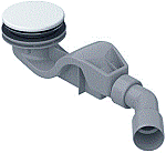 Bette Afvoerplug (overloop combinatie) Solid B598440AY