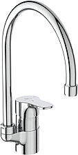 Ideal Standard Cerabase keukenkraan m. hoge uitloop bluestart voorsprong 20cm chroom BD050AA