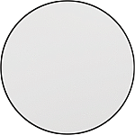 Haceka Deco ronde spiegel Ø60 cm zwart 2015962