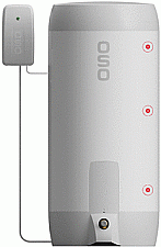 Masterwatt OSO Saga Charge RVS thermische batterij boiler 300 liter 3 kW plug-&-play 200601020