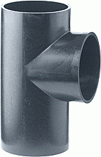 Akatherm Fitting met 3 aansluitingen HDPE drainage 201111