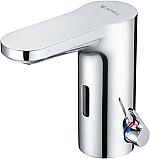 Schell Celis E2 elektronische wastafelkraan voor mengwater sensorbedient en Bluetooth-interface netvoeding chroom 002790699