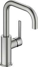 Duravit Balcoon wastafelkraan z. waste RVS BA1100002070