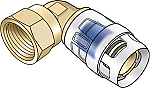KE KELIT Fitting met 2 aansluitingen Kelox 730216E04