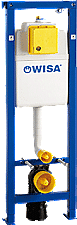 Wisa XS Inbouwreservoir m. frontbediening H118 t/m 138cm 3/6 liter max. 7.5 liter 8050452701 