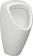 Laufen Caprino urinoir m. boveninlaat wit 8420620000001 