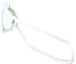 Handicare Linido toiletbeugel opklapbaar 60cm gecoat RVS-wit LI2603360402