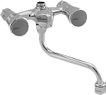 Venlo douchekraan m. omstel m. onderuitloop z. koppelingen HOH=12cm chroom F3059AA