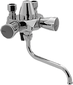 Venlo Keukenmengkraan Nimbus II Messing F3074AA