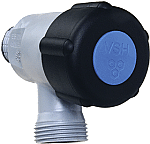 VSH beluchterkraan kunststof m. keerklep z. wartel 1/2x3/4" aquarius 0500995 