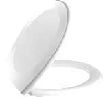 Pressalit 716 closetzitting met deksel wit 716000-D94999