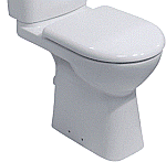 Jika Euroline closet +8 cm verhoogd v/duoblok AO  wit H8236170000001