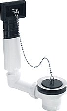 Viega Afvoer- en overloop combinatie Gootsteenafvoeren 125486