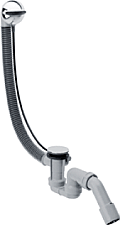 Hansgrohe Badafvoercombinatie Flexaplus 58143000