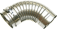 A.O. Smith bocht concentrisch 90° 100/150mm 0302502 