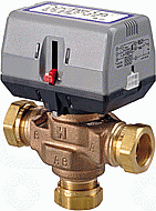 Honeywell 3-wegklep 1" bi 24 V VC8610MP6004U 