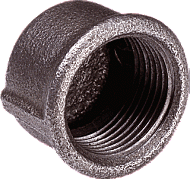 Nefit Industrial Fitting met 1 aansluiting Zwart 9173010007