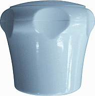 Herz handknop AS-T 90 wit 1651090