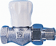Herz GP handbediende radiatorkraan 1/2" recht 1552321