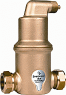 Spirovent Luchtafscheider Horizontaal 22 mm klem AA022