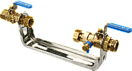 Raminex GWA-set watermeterbeugel Qn 1,5 165 mm 70009