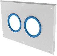 Burgerhout/M&G Afdekrozet rookgas/luchttoevoerbuis Flex 400470324