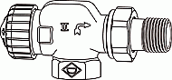 Heimeier Radiatorafsluiter V-exact II 371001000