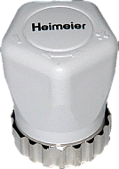 Heimeier Handwiel M30 wit met vernikkelde wartel 200100325