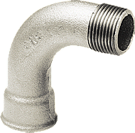 Nefit Industrial Fitting met 2 aansluitingen Gegalvaniseerd 9180010003