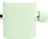 Vasco ventielset + afdekkap haaks wit (RAL9016) 118200100009016 