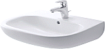 Duravit D-Code wastafel 60x46cm wit 23106000002 