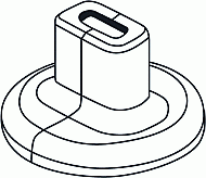 Radson Afdekplaat radiatorvoetstandconsole ACC 577016